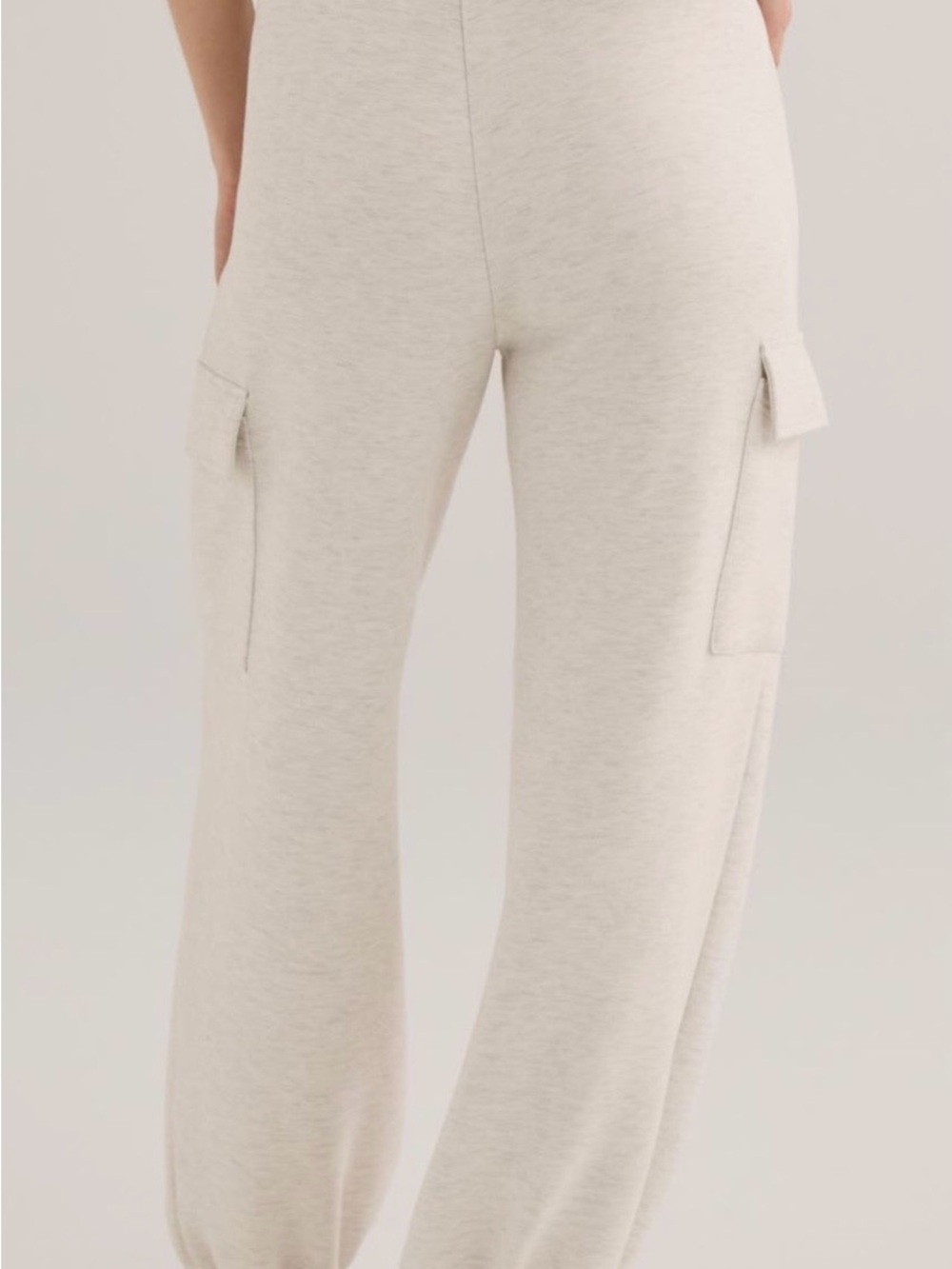 Varley Ivory Marl Women’s Cargo Pant